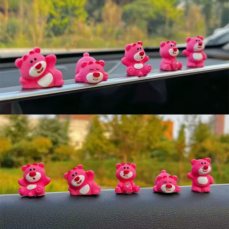 Cute Strawberry Bear Decor